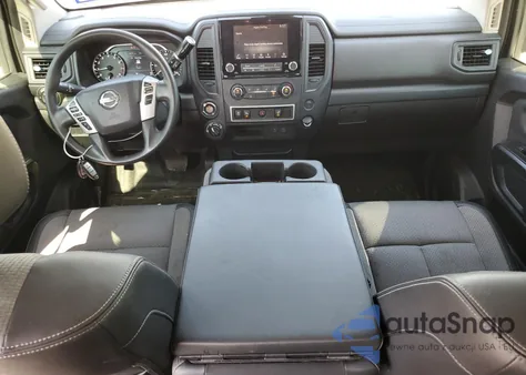 2021 Nissan Titan S из США, поврежденный, VIN 1N6AA1EC2MN526307